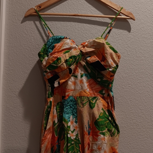 Farm Rio Beach Palm jumpsuit - Picture 3 of 7